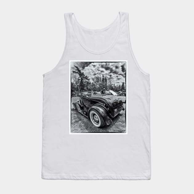 1932 Ford Deuce Roadster Hot Rod Tank Top by kenmo